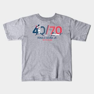 Ronald Acuna Jr. 40/70 Kids T-Shirt